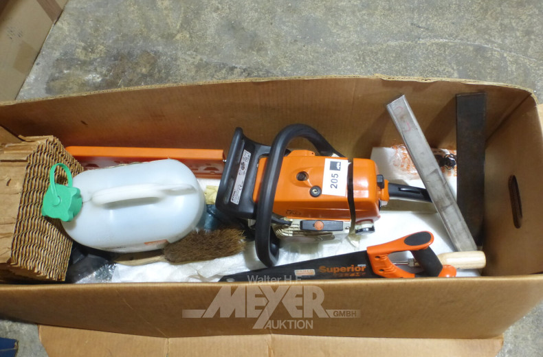 Benzin Kettensäge inkl. Zubehör