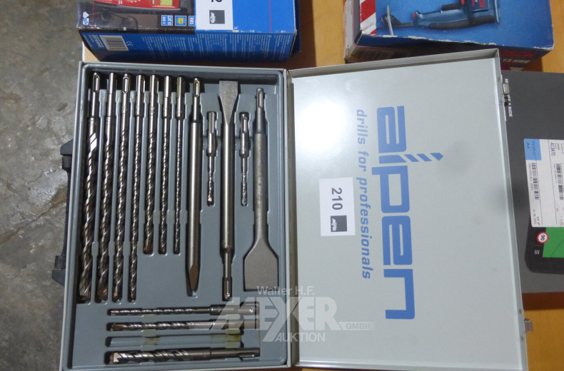 SDS Bohrer und Meißelset ALPEN