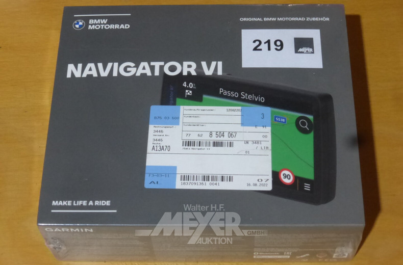 Motorrad Navigationssystem