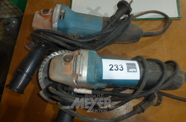 2 Winkelschleifmaschinen, 115 mm