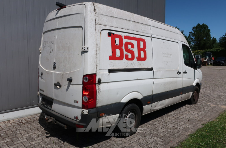 Volkswagen Crafter, weiß, teilfoliert