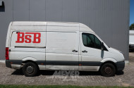 Volkswagen Crafter, weiß, teilfoliert