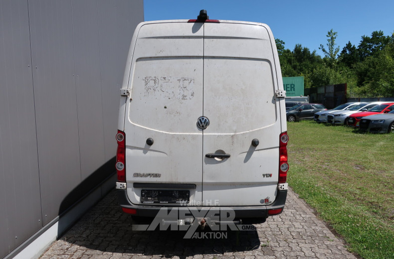 Volkswagen Crafter, weiß, teilfoliert