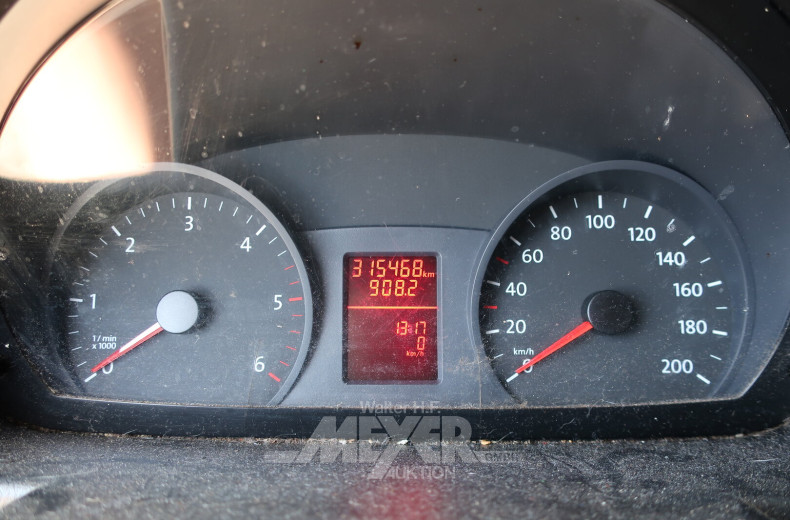 Volkswagen Crafter, weiß, teilfoliert