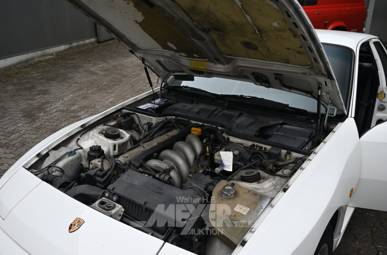 Porsche 944S, weiß