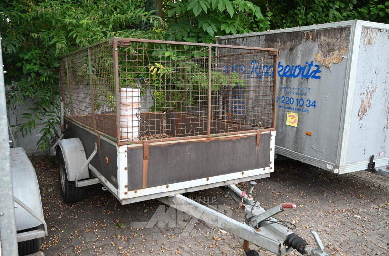 SDAH-Anhänger BARTHAU, offen mit Gitterumrandung
