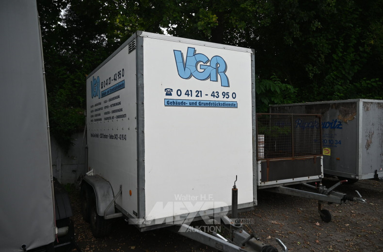 SDAH-Anhänher BARTHAU, geschl. Kasten