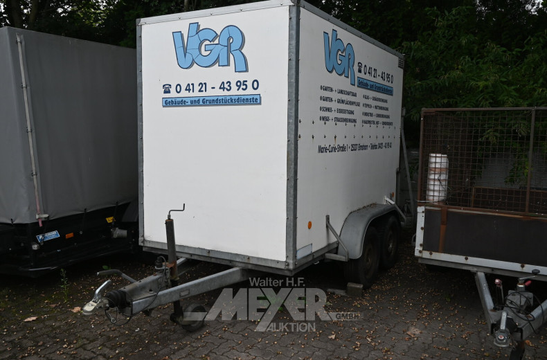 SDAH-Anhänher BARTHAU, geschl. Kasten