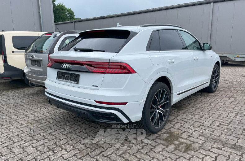 Audi Q8 50 TDI quattro tiptronic, Glacier White Metallic