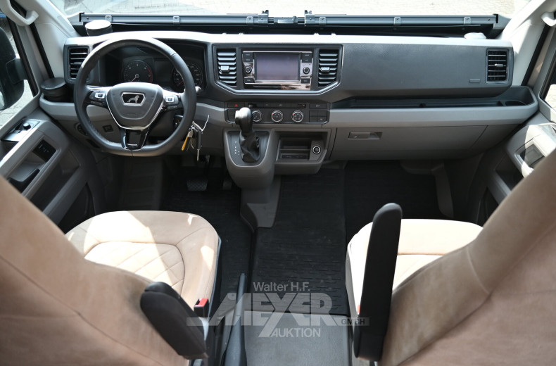 Wohnmobil MAN TGE Mega Mobil Vario 680, silber
