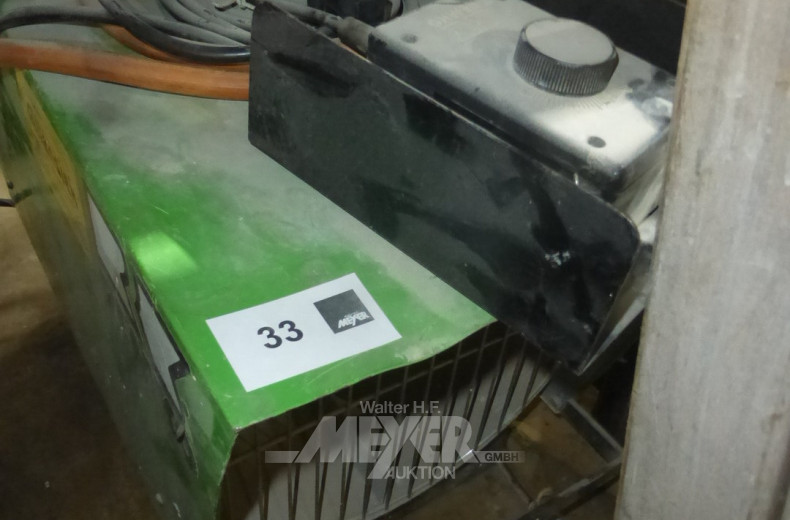 Gas- Hallenheizgebläse mit Thermostat