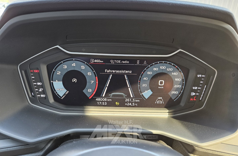 Audi A1 25 TFSI Sportback advanced, Manhatten Gray met.