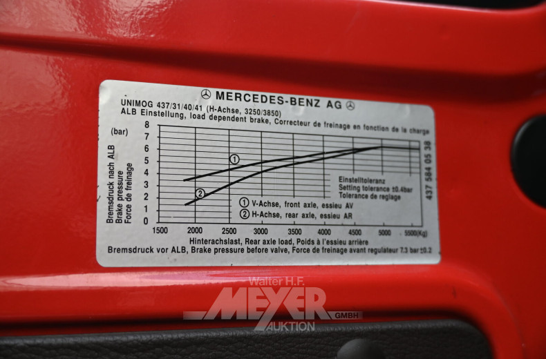 Mercedes-Benz Unimog U2150L DoKa, Sonderaufbau