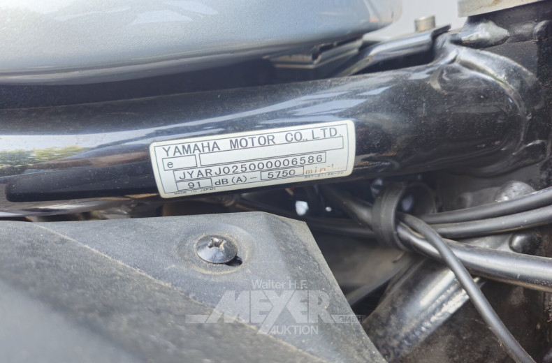 Motorrad YAMAHA FZS600, silber