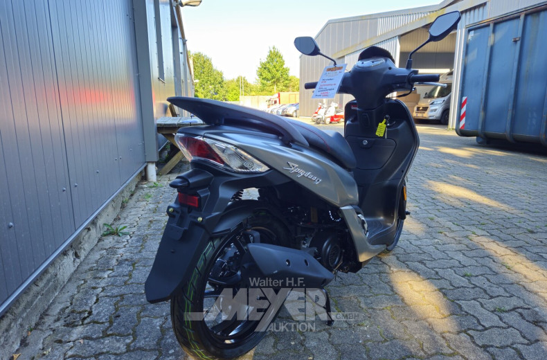 Motorroller SYM 50i, spacegrey mat