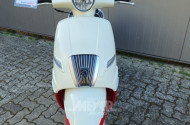 Motorroller PEUGEOT Django Classic 125 ABS, weiß rot