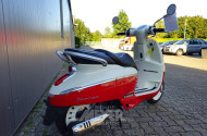 Motorroller PEUGEOT Django Classic 125 ABS, weiß rot