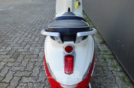 Motorroller PEUGEOT Django Classic 125 ABS, weiß rot