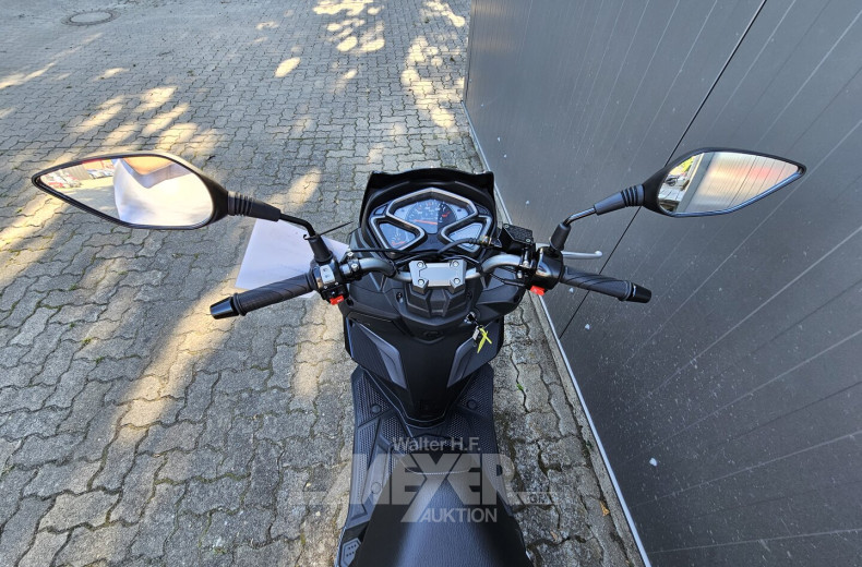 Motorroller SYM Jet 50i, nightblack mat