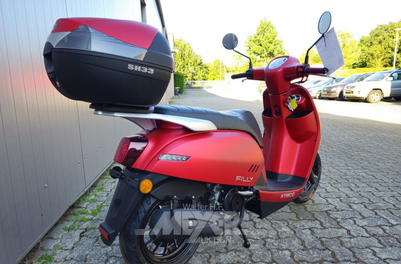 Motorroller KYMCO Filli 50i E5, flat red