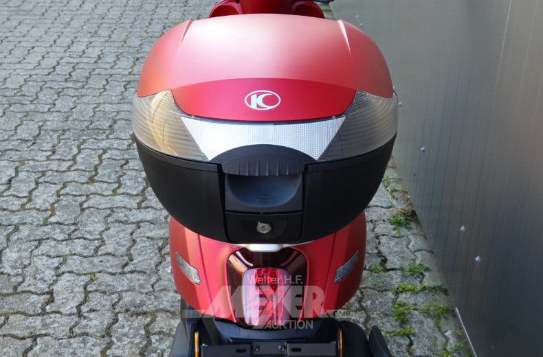 Motorroller KYMCO Filli 50i E5, flat red