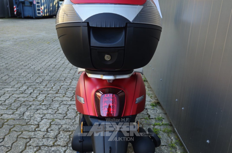 Motorroller KYMCO Filli 50i E5, flat red