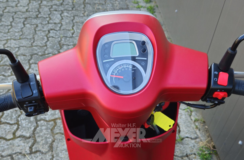 Motorroller KYMCO Filli 50i E5, flat red