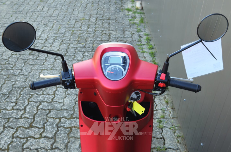 Motorroller KYMCO Filli 50i E5, flat red