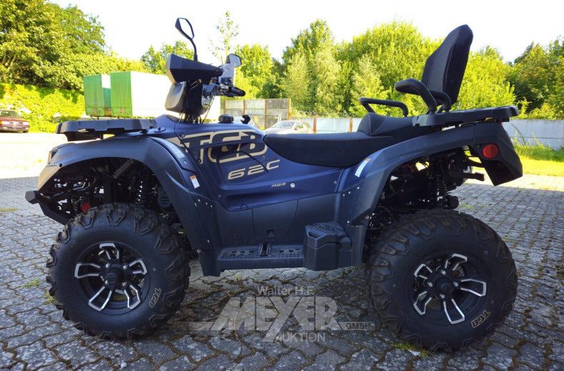 Quad BLADE 620 LV EPS Touring, matt dunkelblau gold