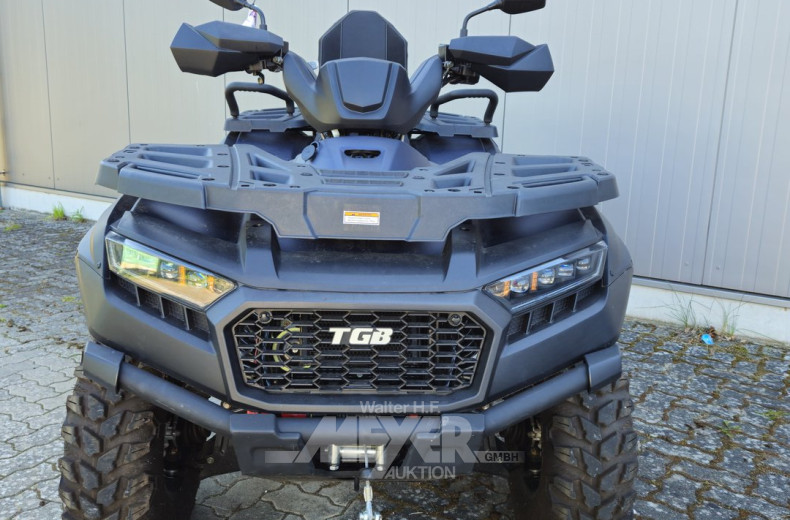 Quad BLADE 620 LV EPS Touring, matt dunkelblau gold