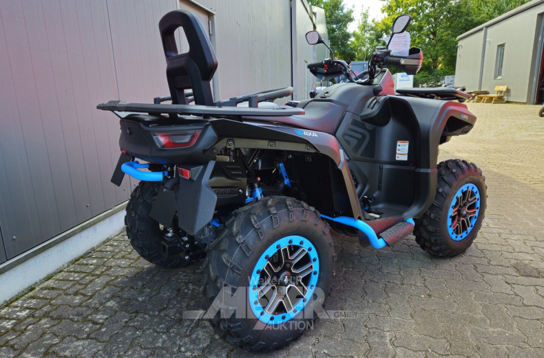 Quad Segway Snarler 600 GL-F, anthrazit blau