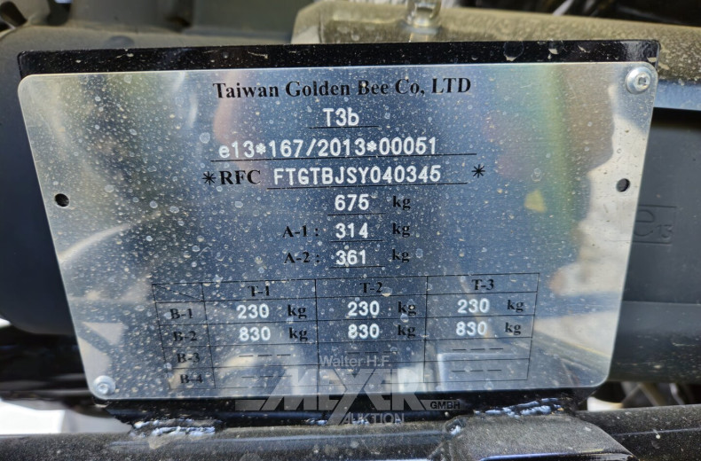 Quad TGB BLADE 560 EPS Touring T3, black edition