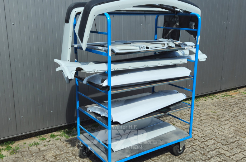 Mercedes-Benz E250d W124, T-Modell, teilzerlegt