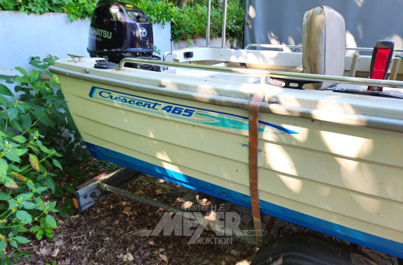 Konsolenboot Crescent 465, inkl. Trailer