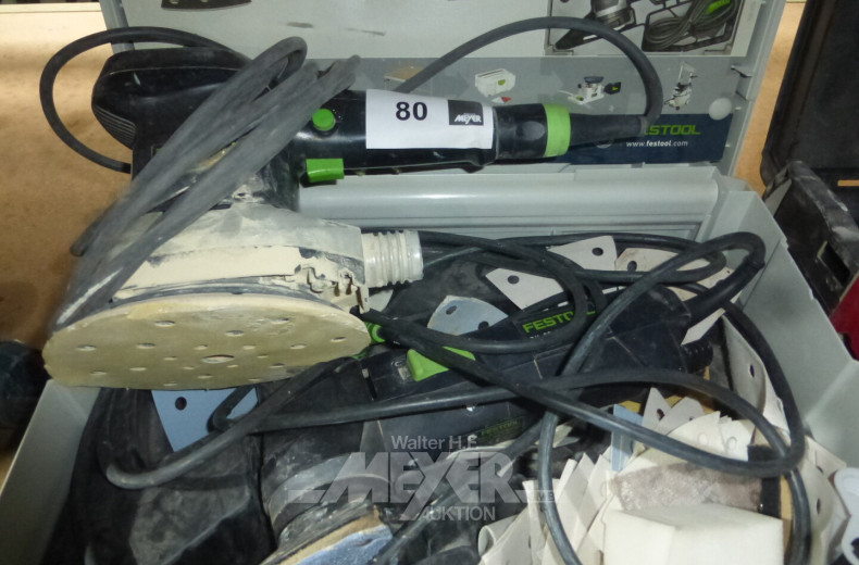 Deltaschleifer und 1 Excenterschleifer