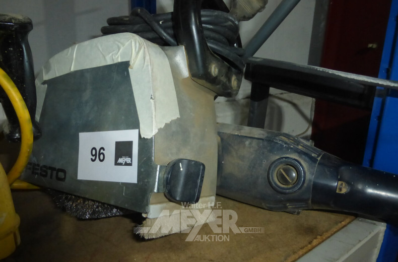 Bürst-/ Finiermaschine