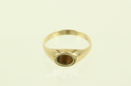Schmaler Ring mit Tigerauge
