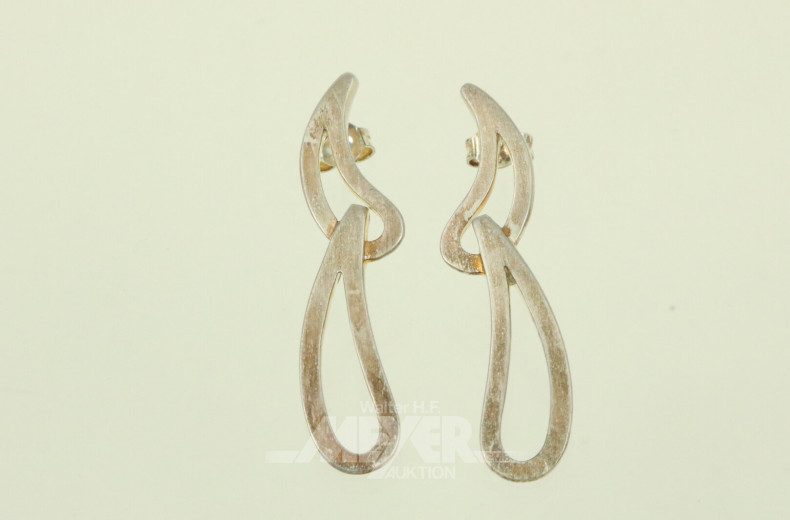 Paar Bastian Ohrhänger in 925er Silber