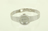 Damenarmbanduhr mit Brillantlynette
