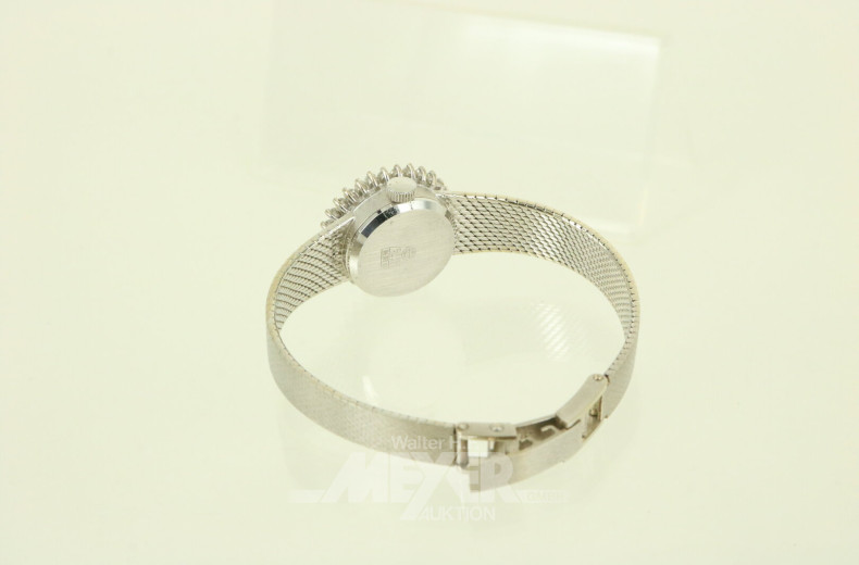 Damenarmbanduhr mit Brillantlynette