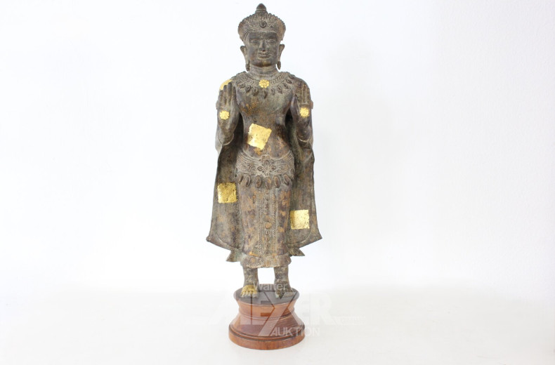 gr. Steinfigur "Tempelwächter"