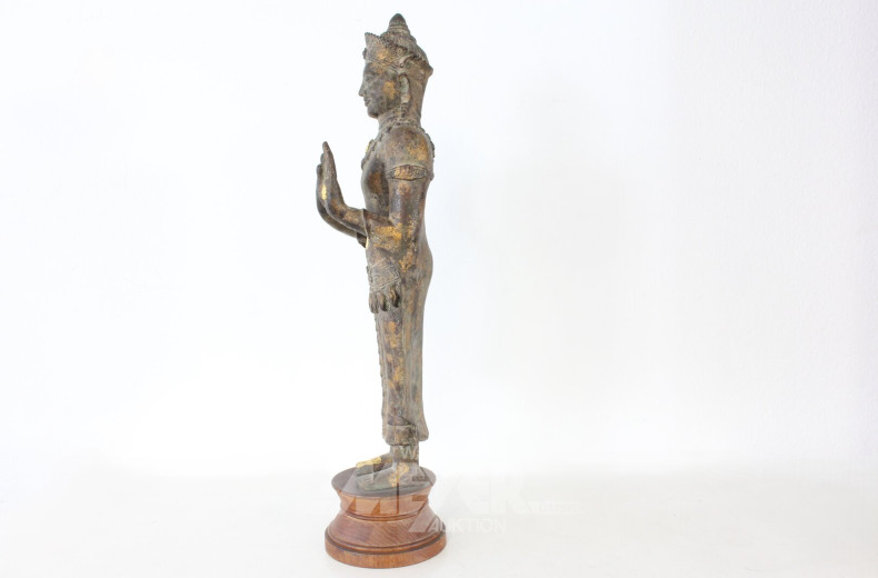 gr. Steinfigur "Tempelwächter"