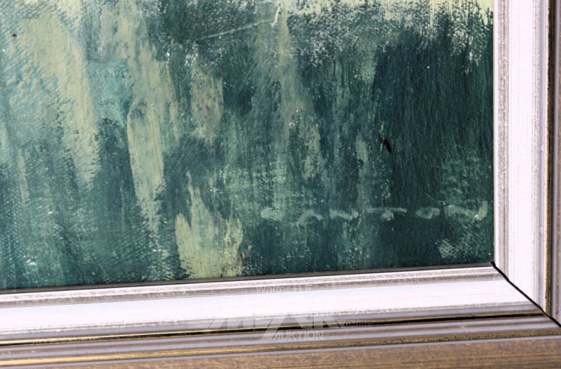 Gemälde "Gebirgsmassiv"