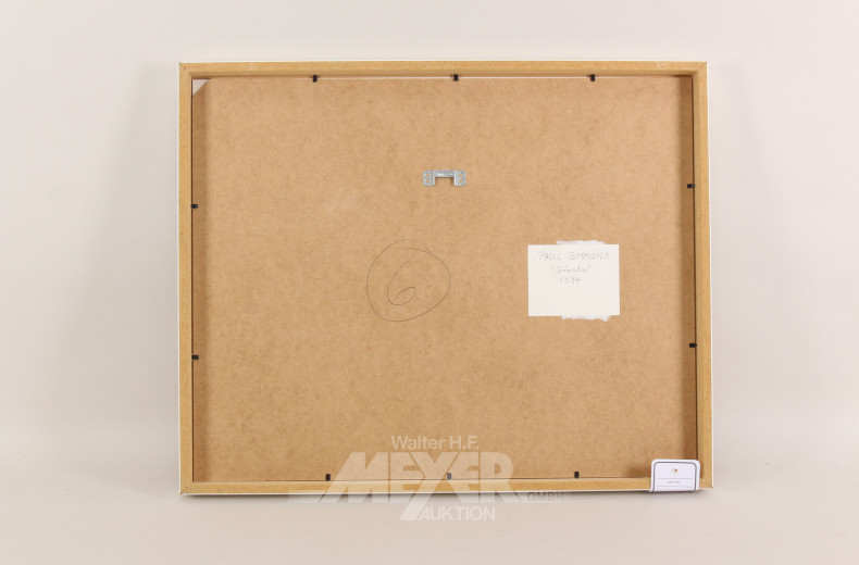 Paar Drucke 'Siesta' und 'Golf von Policastro'