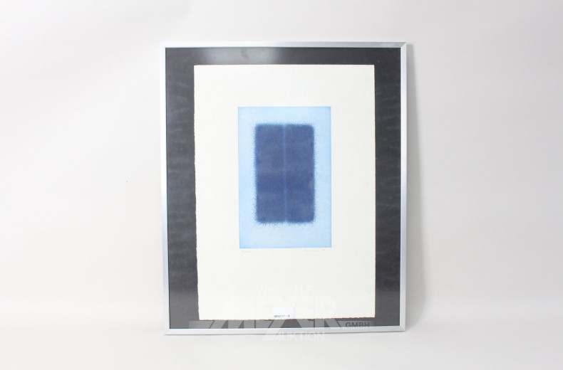 Farblithographie 'Flächenraum'