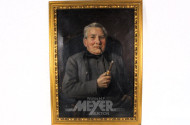Gemälde "Portrait eines Pfeifenrauchers"