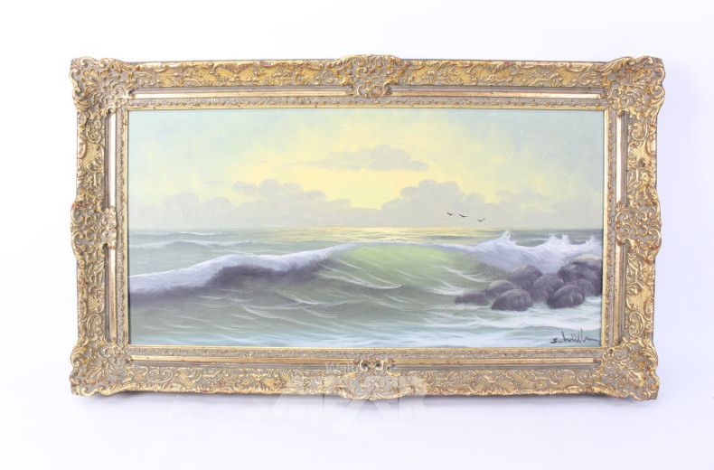 Gemälde ''Brandung'