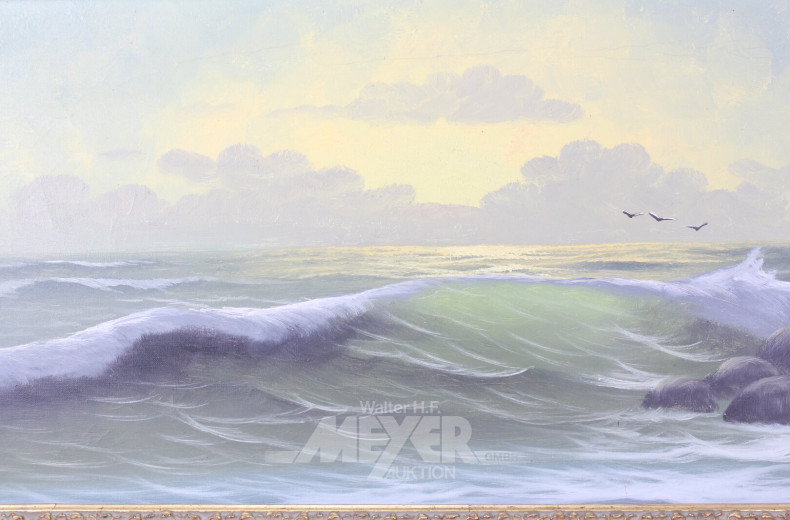 Gemälde ''Brandung'