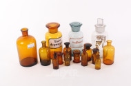 Posten div. Apothekergefäße