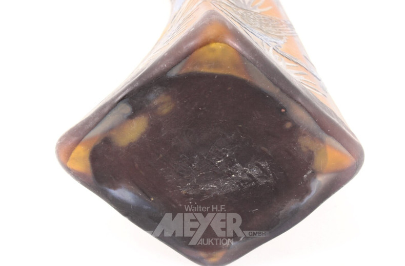 Tischvase, Jugendstil mit Vogelmotiven